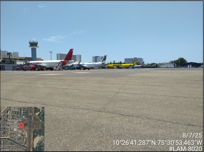 Panorámica del proyecto “Modificación de licencia ambiental para el proyecto de ampliación y modernización del aeropuerto Rafael Núñez de Cartagena” Panorámica del proyecto “Modificación de licencia ambiental para el proyecto de ampliación y modernización del aeropuerto Rafael Núñez de Cartagena”