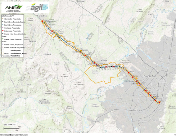 mapa doble calzad