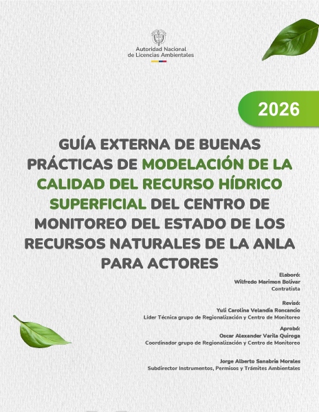 Imagen del documento PDF de Modelación de la calidad del recurso hídrico superficial