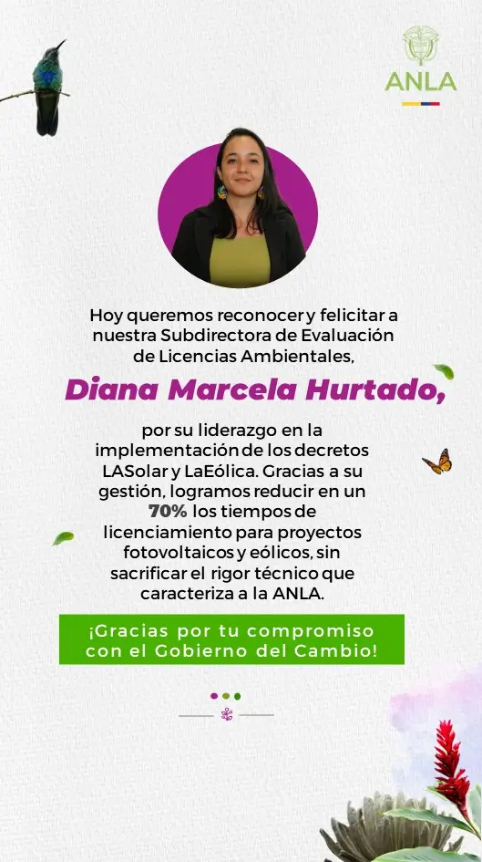 Infografía del segundo equipo de la ANLA durante la vigencia 2026.