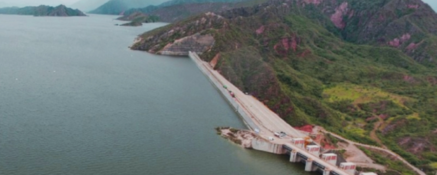 Imagen de referencia del Proyecto de la Hidroeléctrica El Quimbo