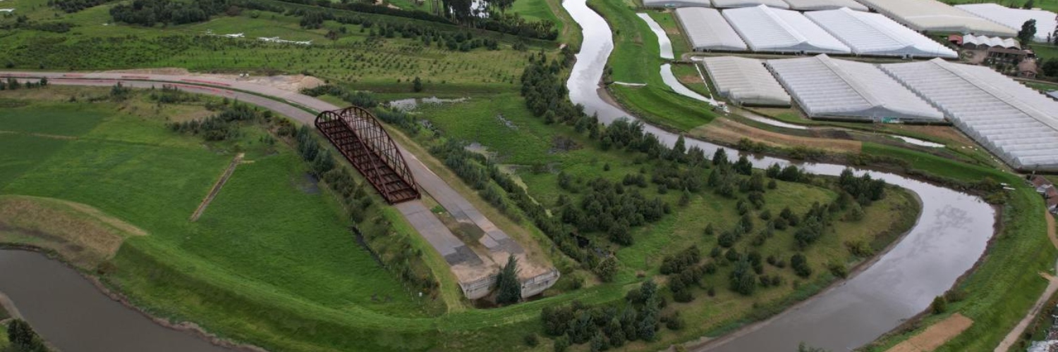 Imagen aérea de la Troncal Andes