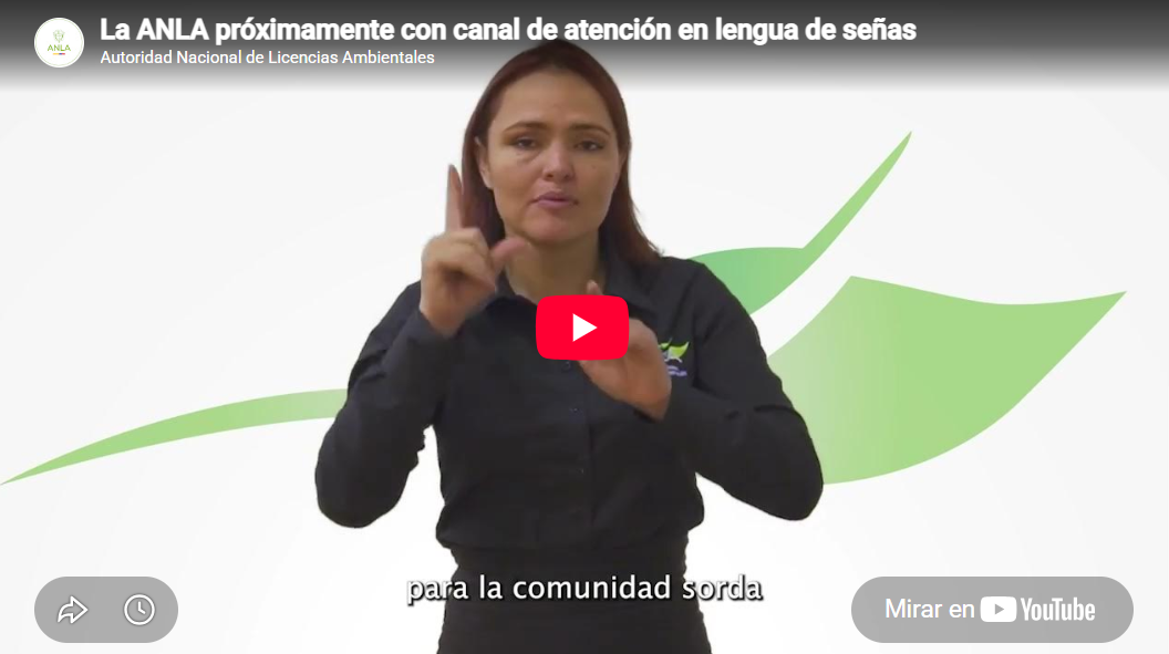 Imagen del video Canal de Atención de Lengua de Señas